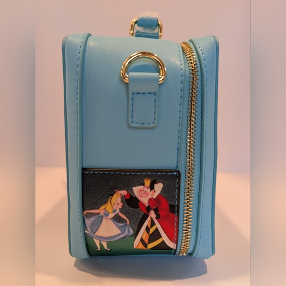 Loungefly New Disney Alice in Wonderland Blue Lunch Box - Picture 4 of 10